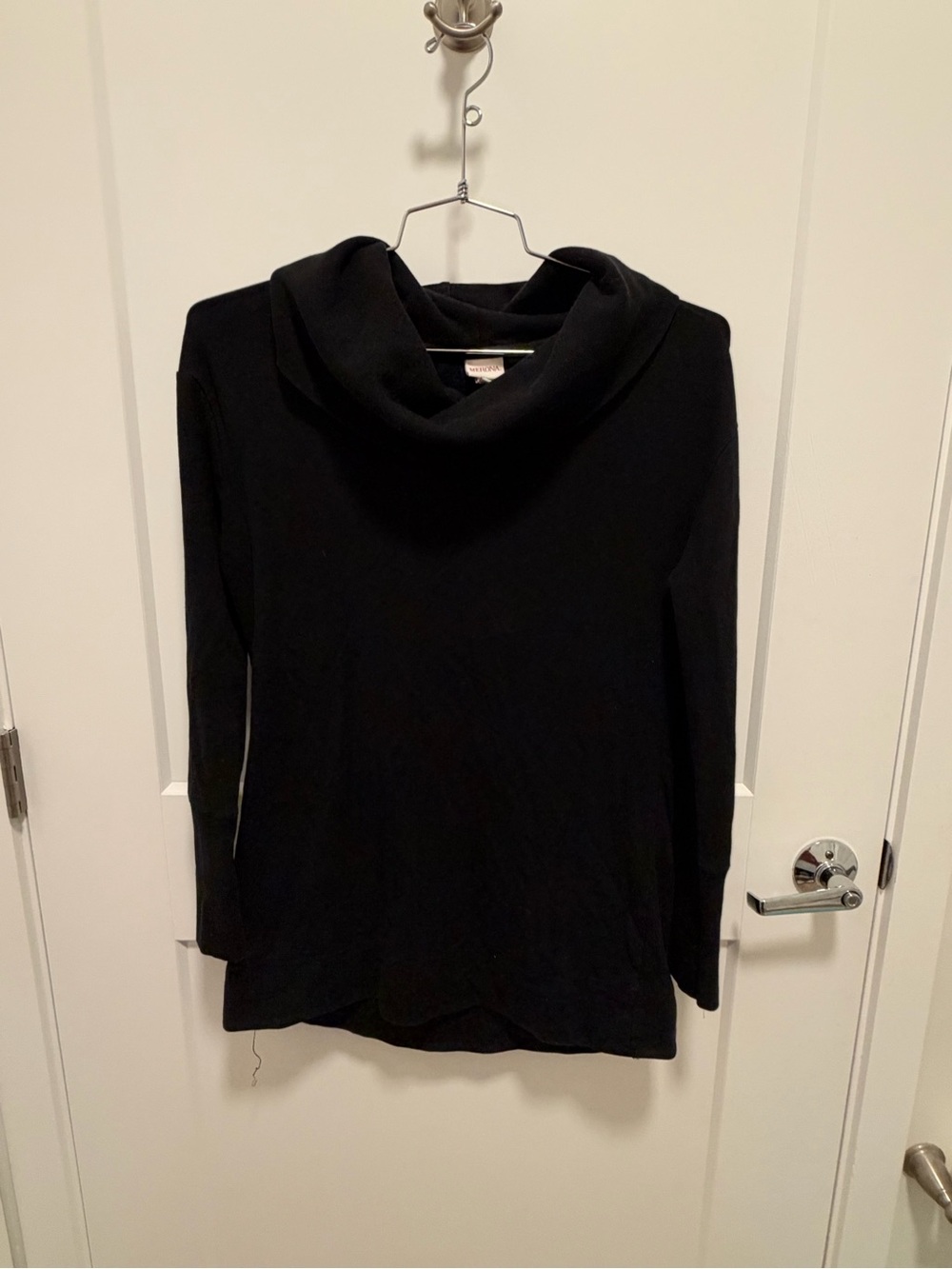 Merona Black Cowl Neck Women's Sweater